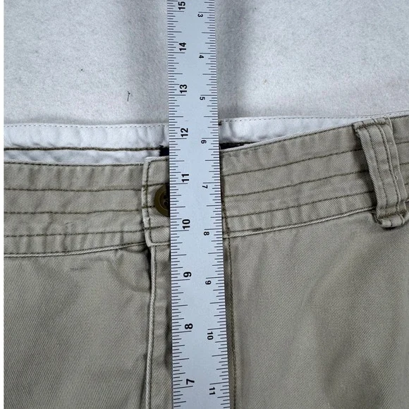 Polo Ralph Lauren Mens Cargo Shorts Size 48 Tan Khaki Cotton Classic Polo Chino - Picture 6 of 12